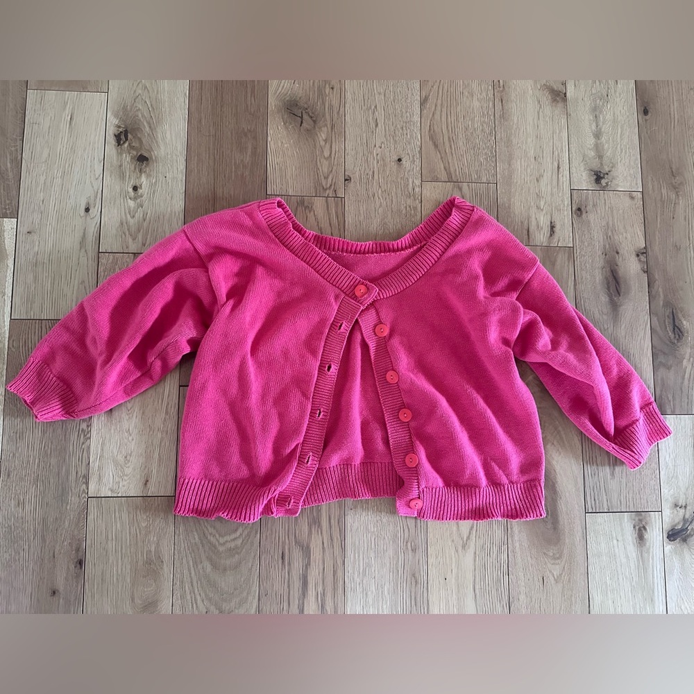 Vintage David Brett coral cardigan